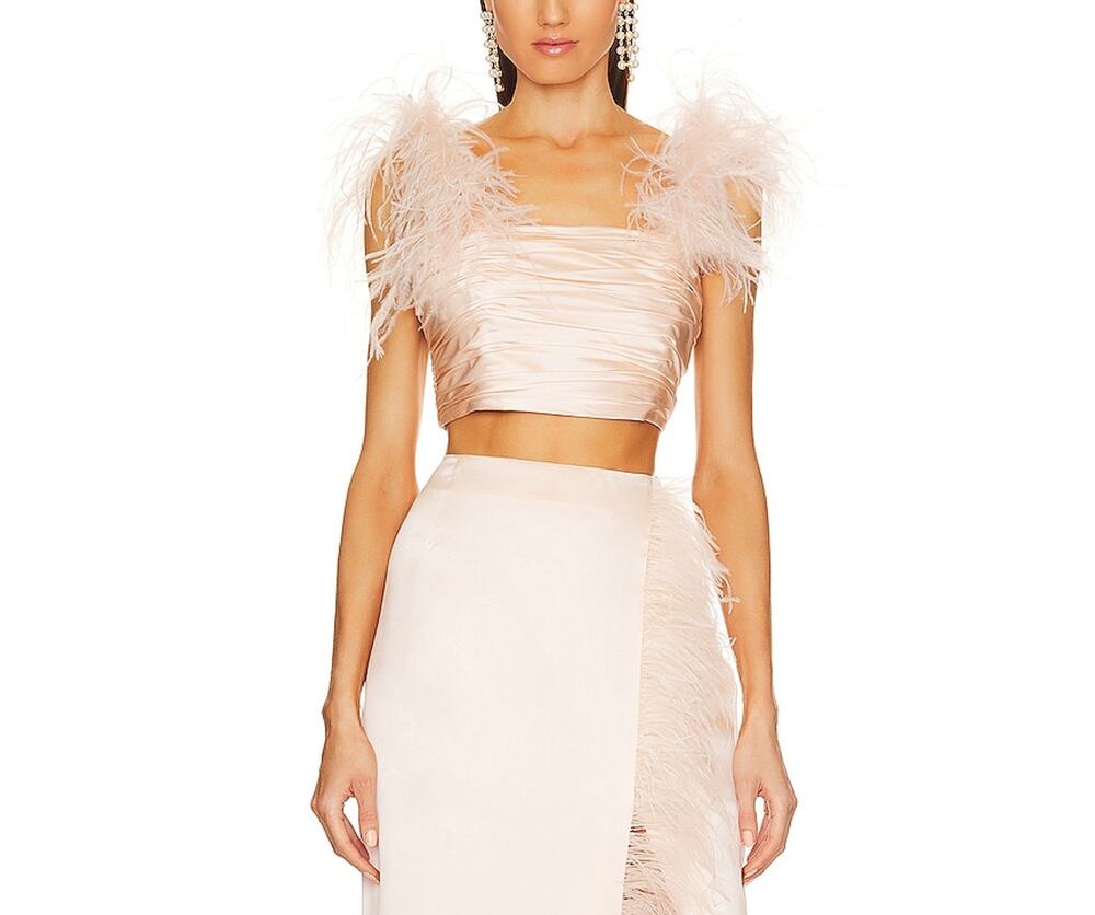 Cinq A Sept Feathered Pearl Will Top Size M NWT